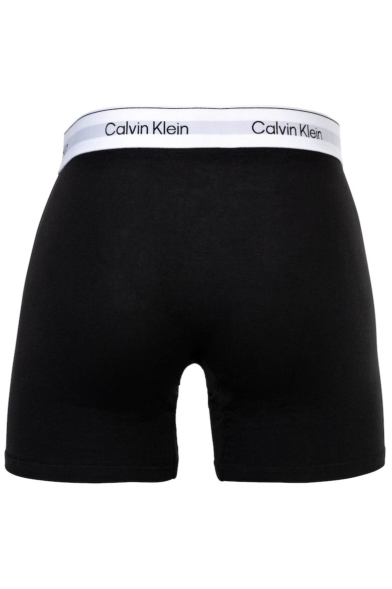 CALVIN KLEIN Боксерки с лого - 3 чифта Бял/Черен/Сив