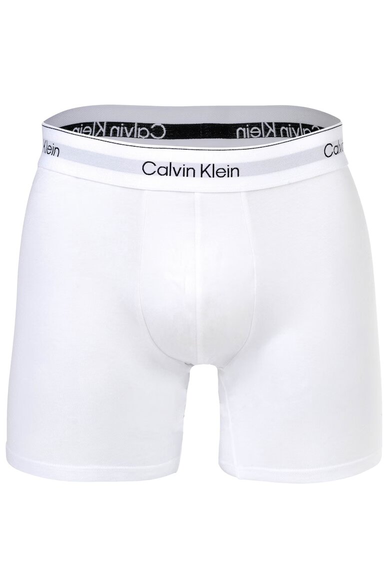 CALVIN KLEIN Боксерки с лого - 3 чифта Бял/Черен/Сив
