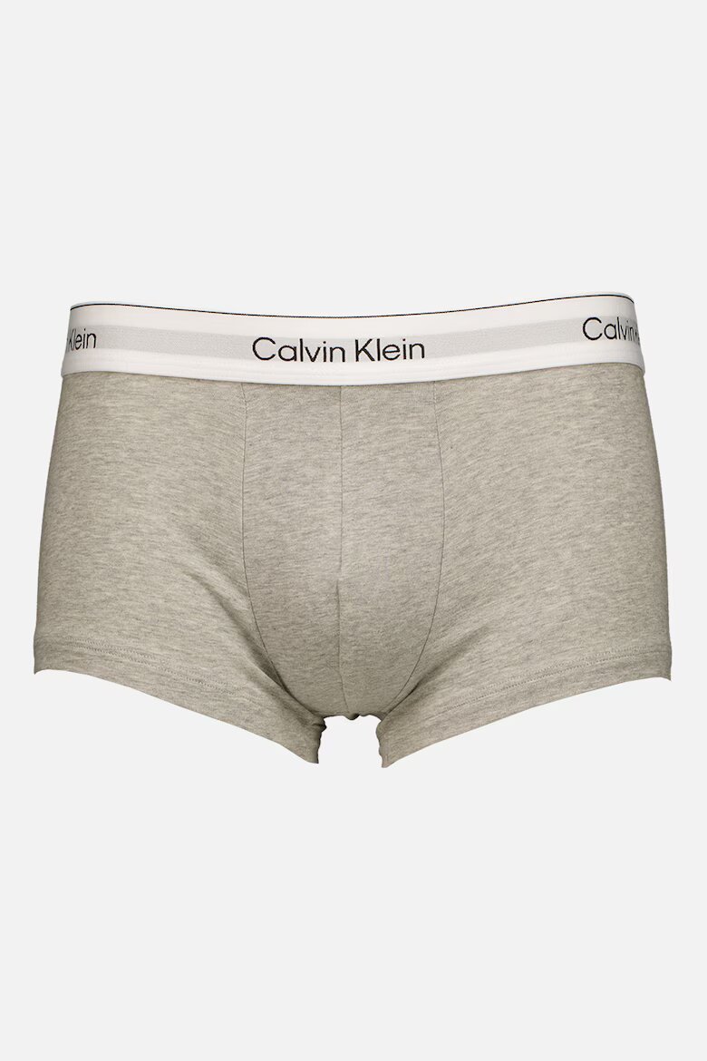 CALVIN KLEIN Боксерки с лого - 3 чифта Бял/Черен/Сив