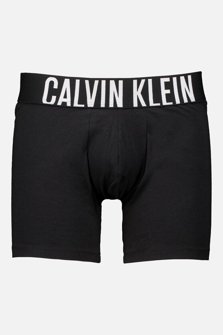 CALVIN KLEIN Боксерки с лого - 3 чифта Черен/Антрацитно сиво/Tъмносив