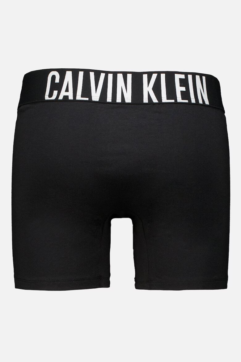 CALVIN KLEIN Боксерки с лого - 3 чифта Черен/Антрацитно сиво/Tъмносив