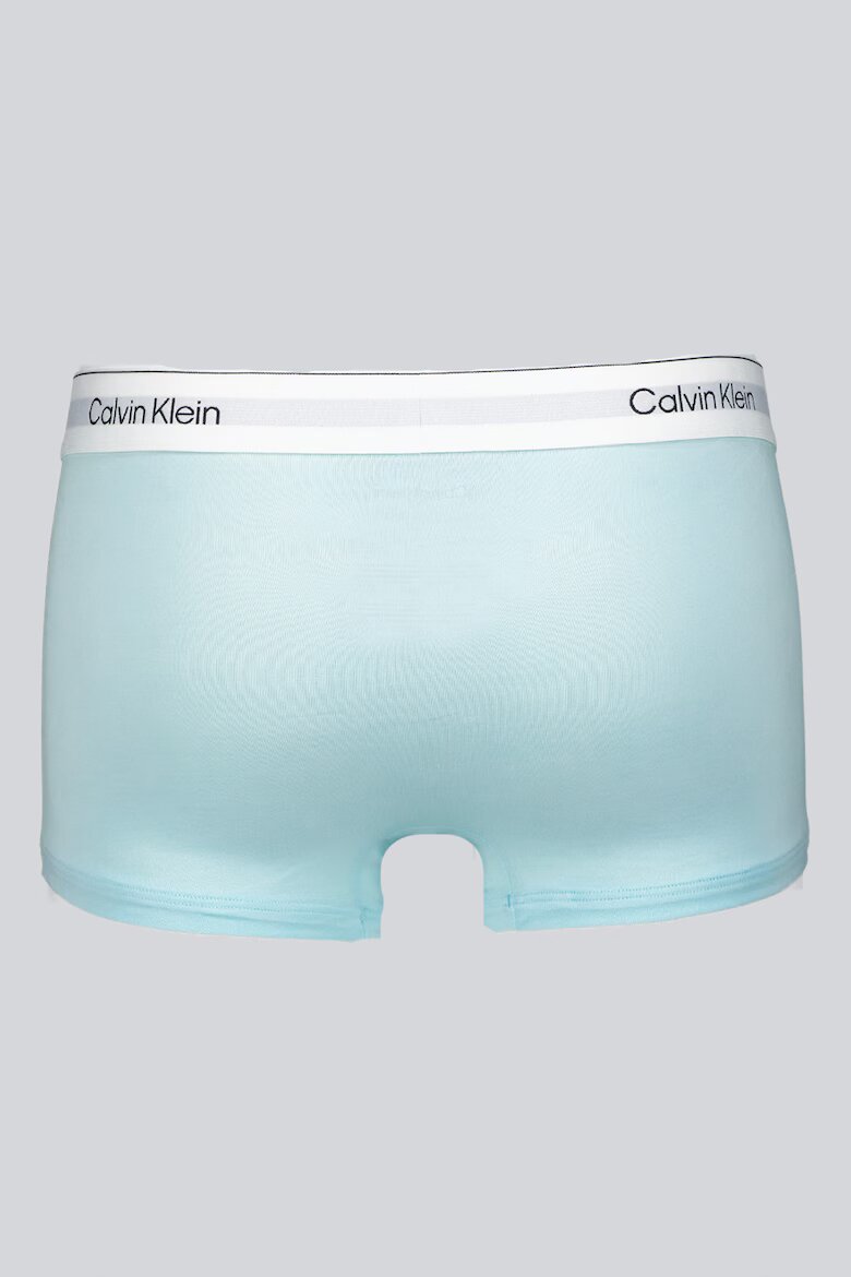 CALVIN KLEIN Боксерки с лого - 5 чифта Сив/Антрацитно черно/Син