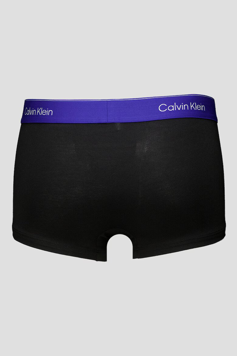 CALVIN KLEIN Боксерки с лого - 5 чифта Светло сив/Лайм зелено/Син