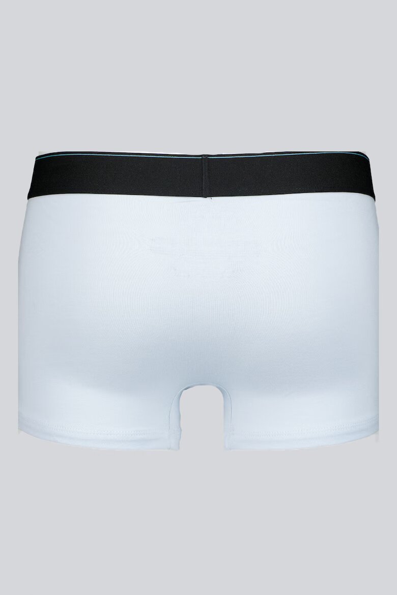 CALVIN KLEIN Боксерки с лого на талията - 3 чифта Black Onyx/Антично синьо