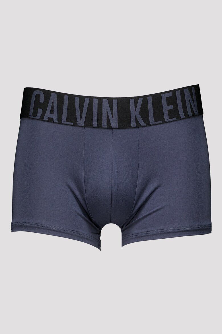 CALVIN KLEIN Боксерки с лого на талията - 3 чифта Корал/Прашно синьо/Лавандула