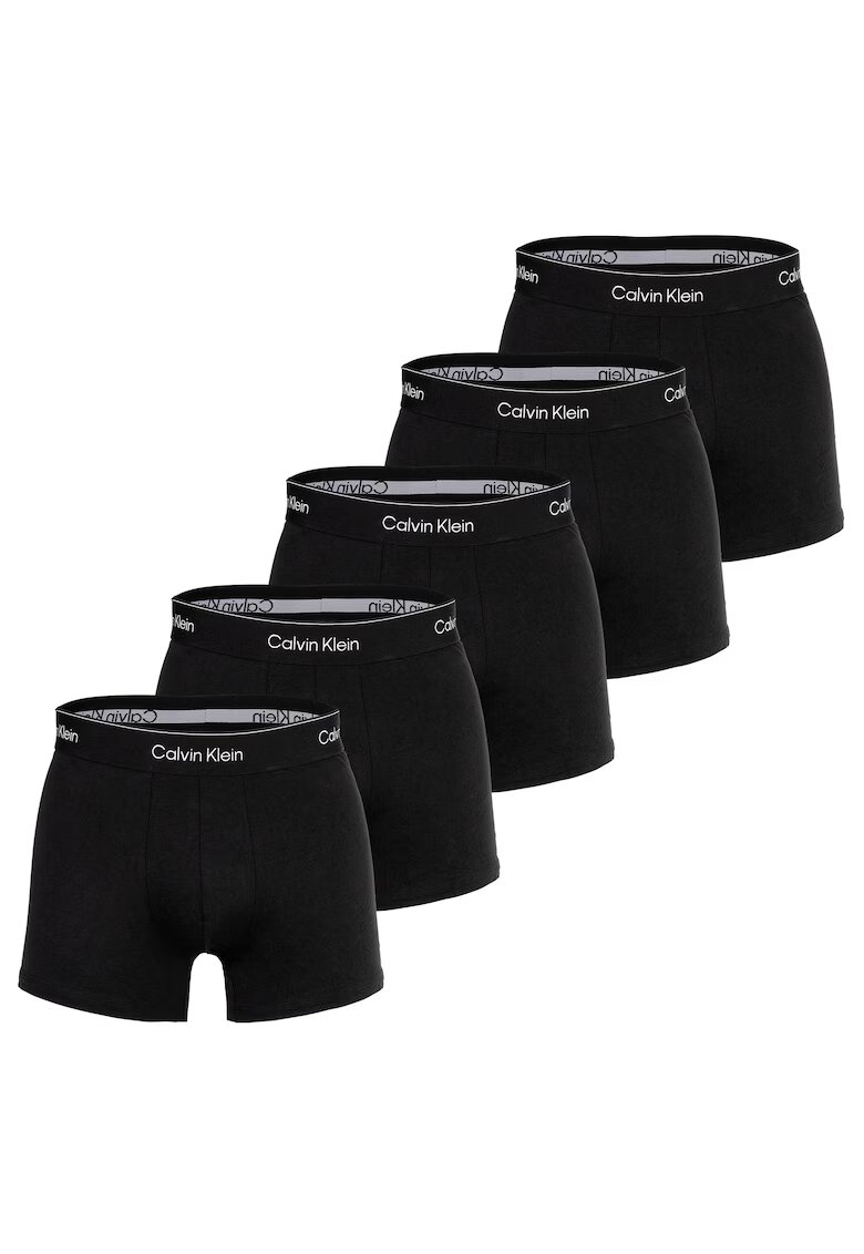 CALVIN KLEIN Боксерки с лого на талията - 5 чифта