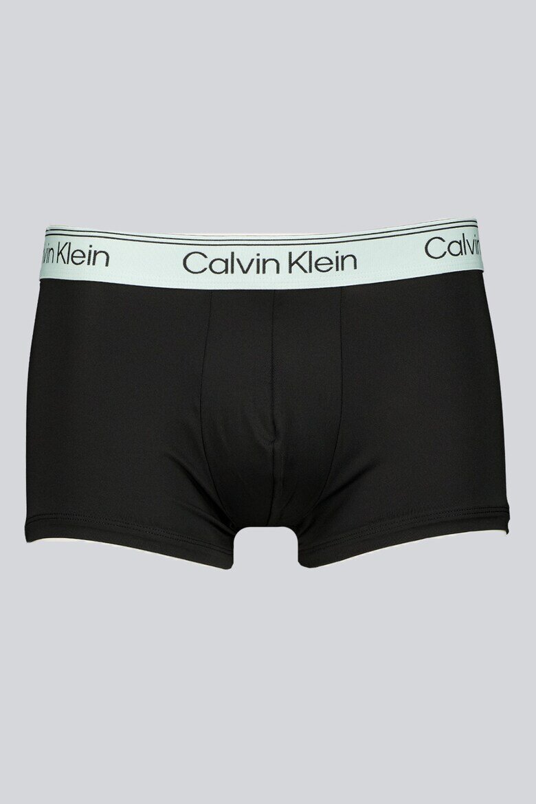 CALVIN KLEIN Боксерки с ниска талия и лого 5 чифта Черен