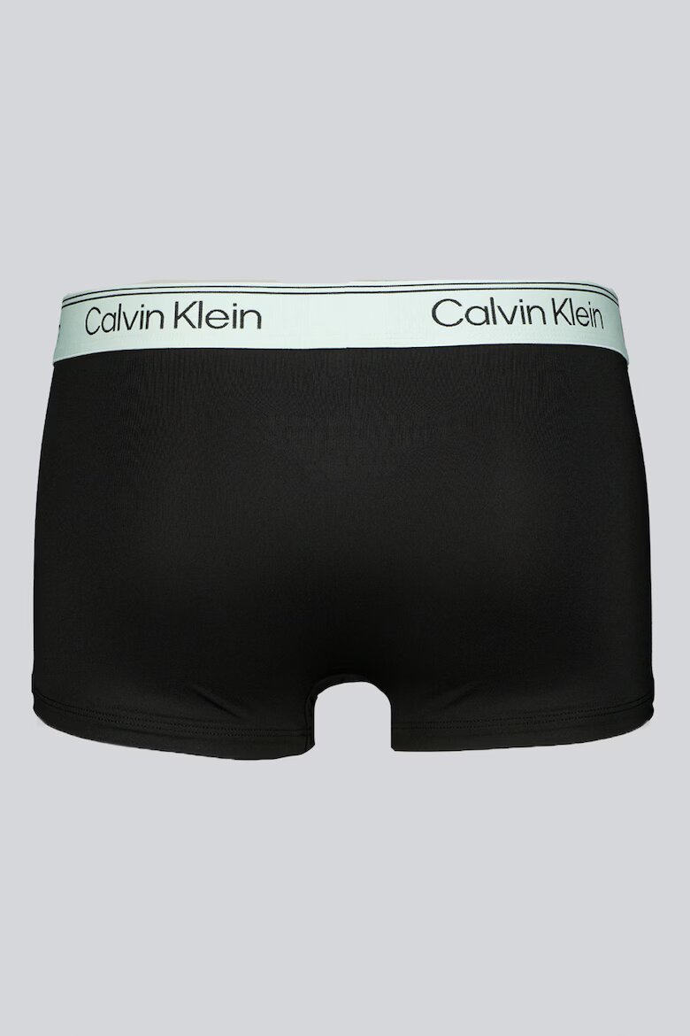 CALVIN KLEIN Боксерки с ниска талия и лого 5 чифта Черен