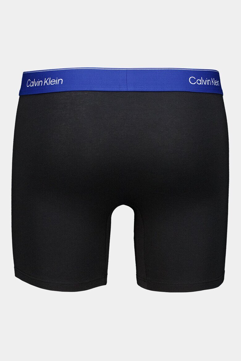 CALVIN KLEIN Боксерки с памук - 5 чифта Черен