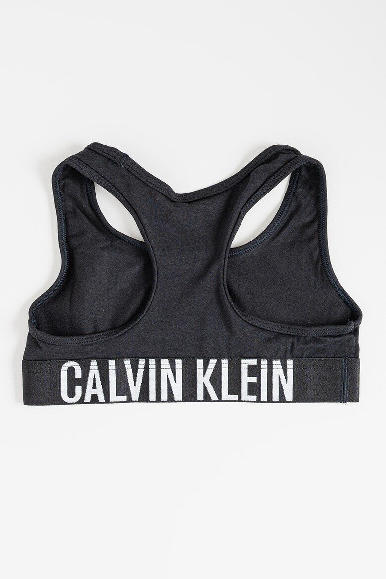 CALVIN KLEIN Бюстиета с лого- 2 броя Черен/Розова сьомга