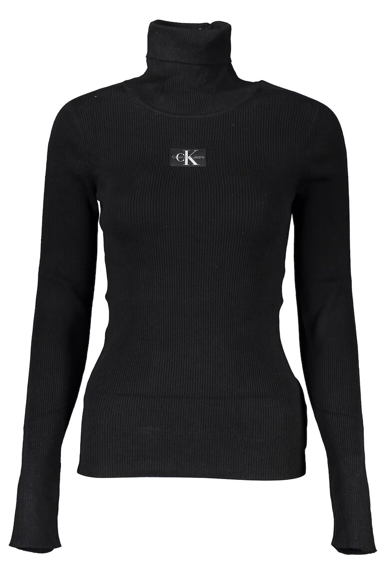 CALVIN KLEIN Дамска блуза - 78% лиоцел - 22% полиамид - черна - J20J221688