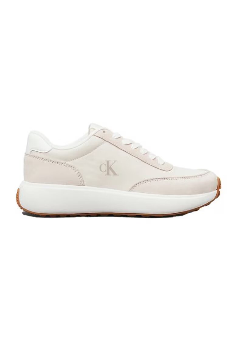 CALVIN KLEIN Дамски маратонки Athleisure Runner Laceupmix WN - YW0YW01774-01T - бели