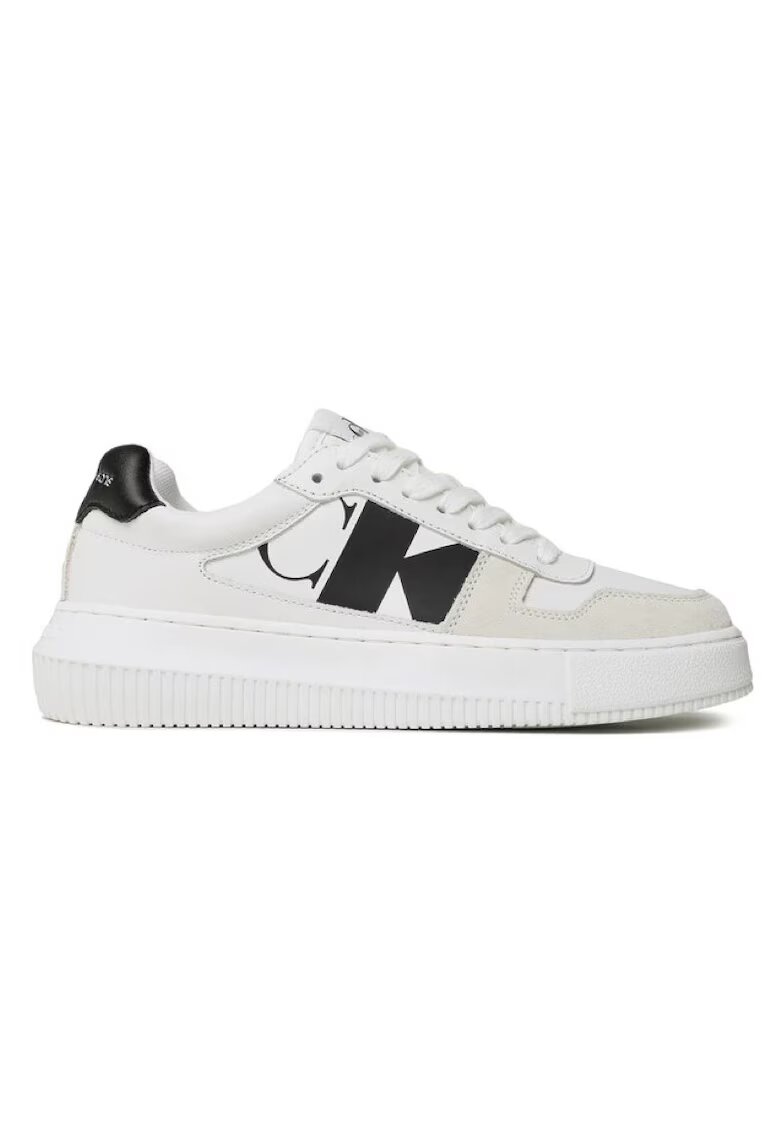 CALVIN KLEIN Дамски спортни обувки с обемна подметка и връзки - микс от lth wn - YW0YW01046-YBR -