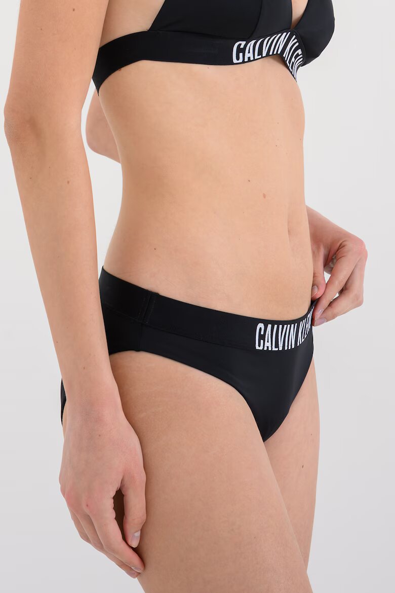 CALVIN KLEIN Долнище на бански с лого Черен