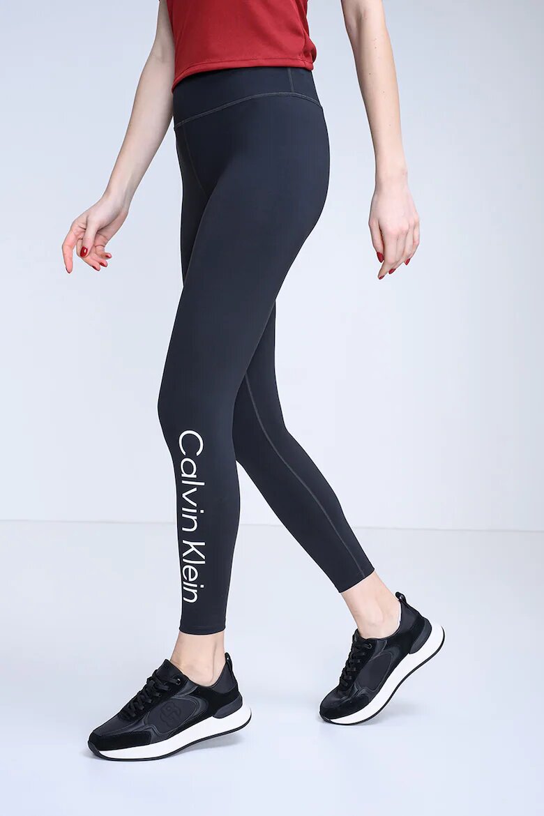 CALVIN KLEIN Фитнес клин над глезена Черен