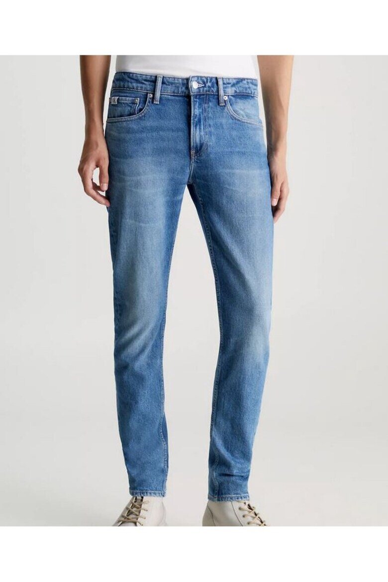 CALVIN KLEIN JEANS Blugi J30J323849 памук/еластан син