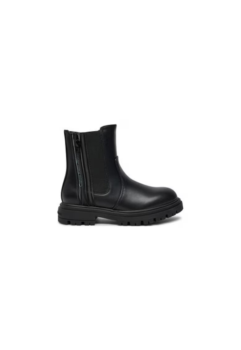 CALVIN KLEIN JEANS Ботуши за момичета - 304425998 - екологична кожа
