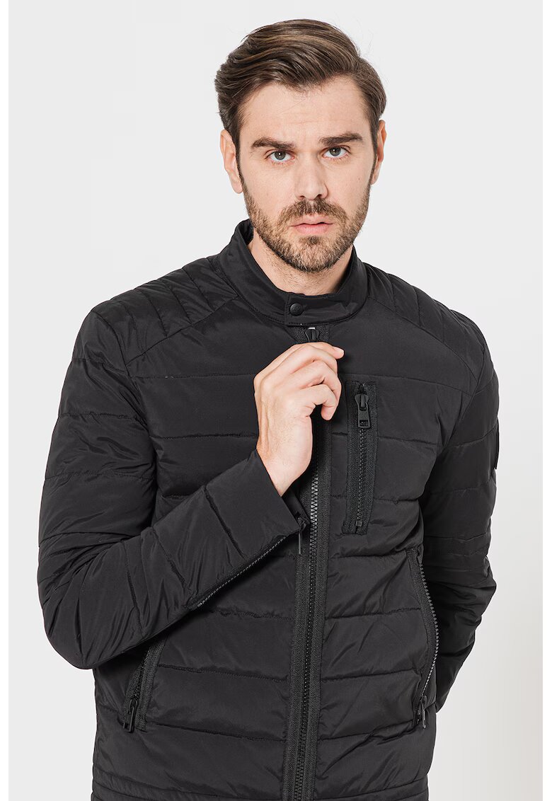 CALVIN KLEIN JEANS Calvin Klein - Олекотено капитонирано яке с ниска яка