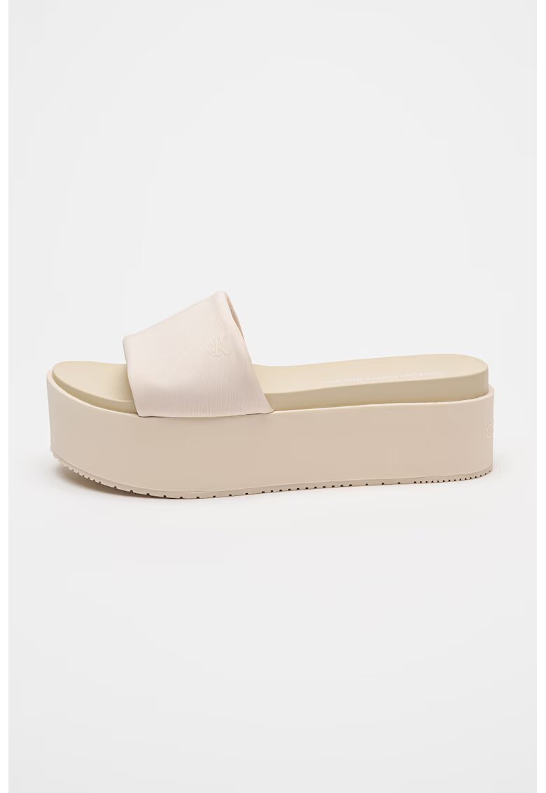 CALVIN KLEIN JEANS Чехли с равна платформа