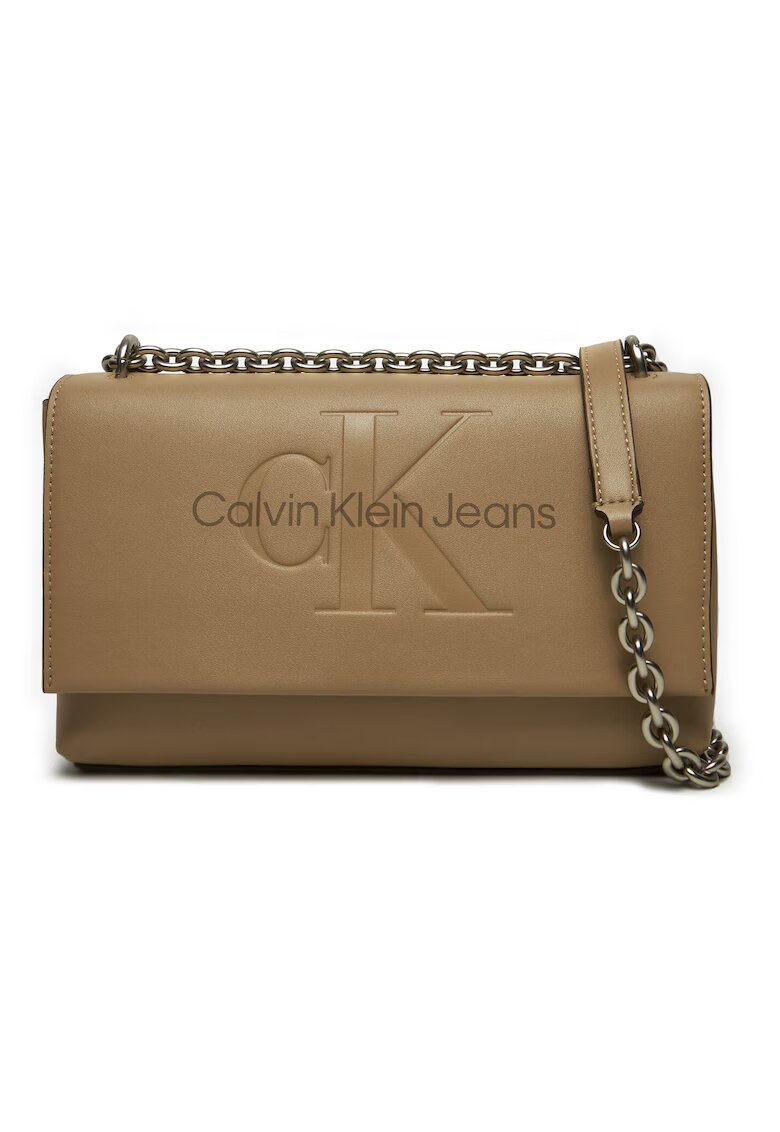 CALVIN KLEIN JEANS Дамска чанта - кафява - универсална