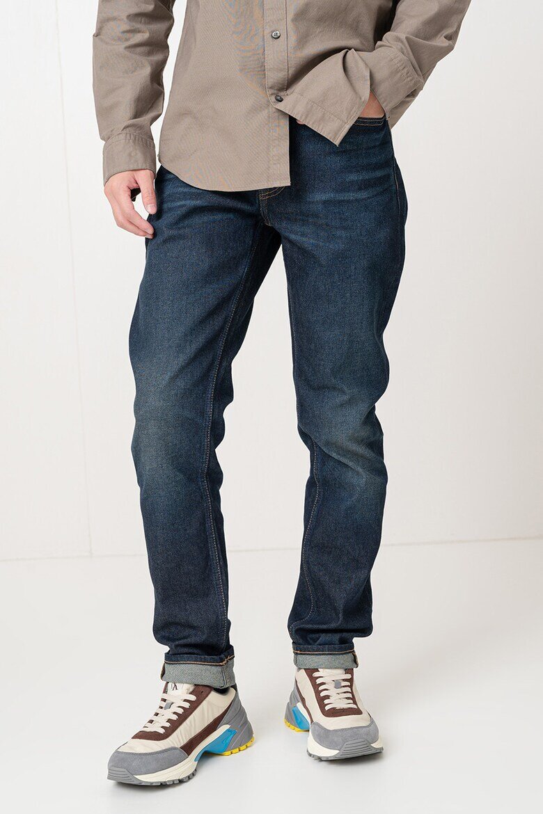 CALVIN KLEIN JEANS Дънки с 5 джоба Тъмносин