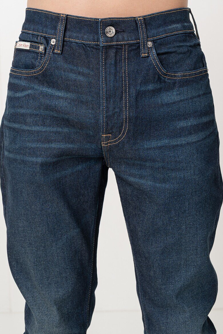 CALVIN KLEIN JEANS Дънки с 5 джоба Тъмносин