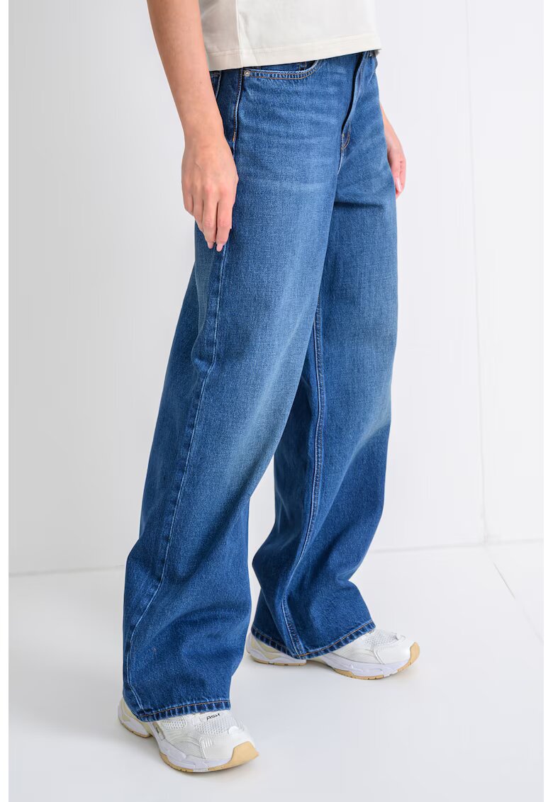 CALVIN KLEIN JEANS Дънки с широк крачол и ниска талия