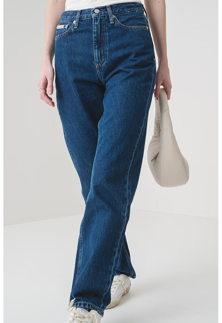 CALVIN KLEIN JEANS Дънки стил Mom-Fit с висока талия