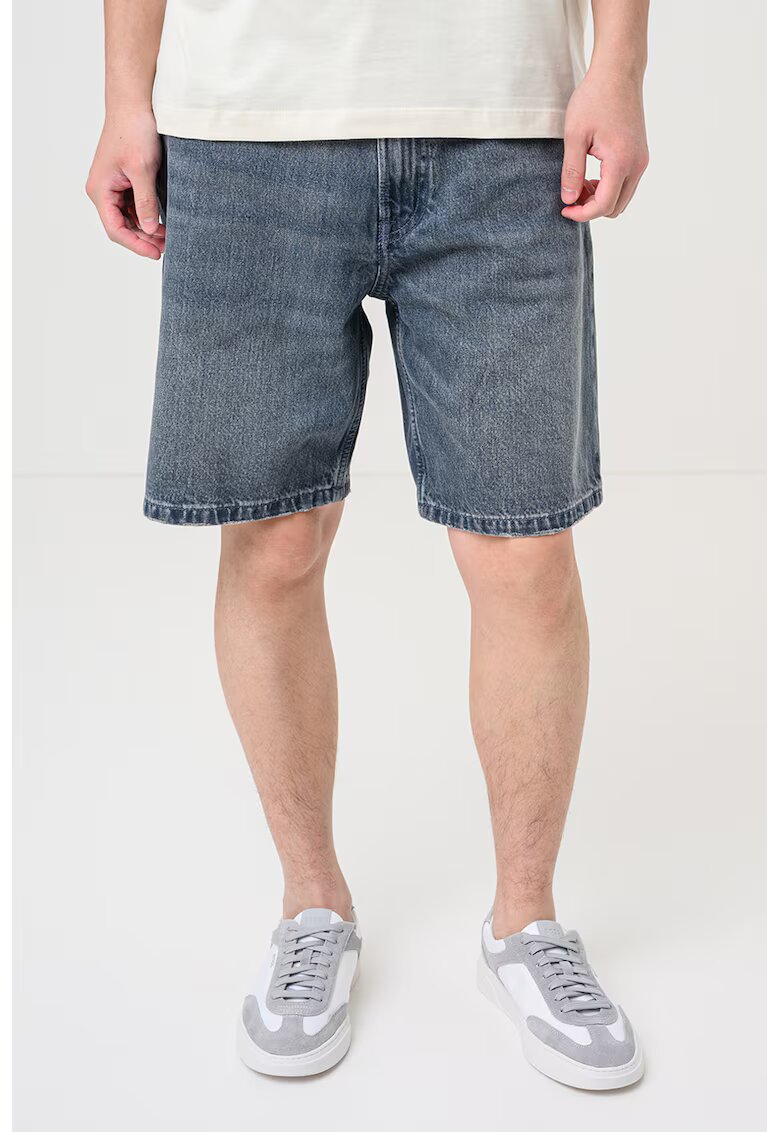 CALVIN KLEIN JEANS Дънкови бермуди с миди талия