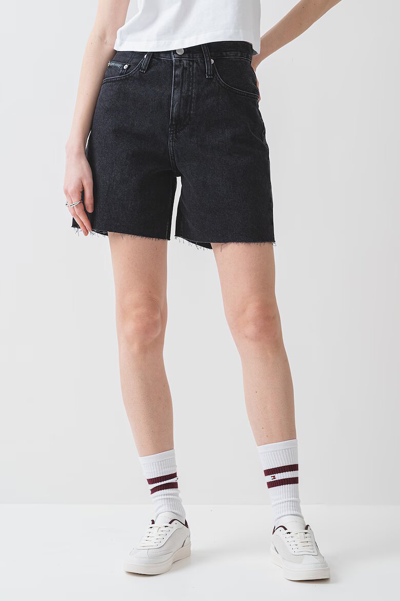 CALVIN KLEIN JEANS Дънкови бермуди с висока талия