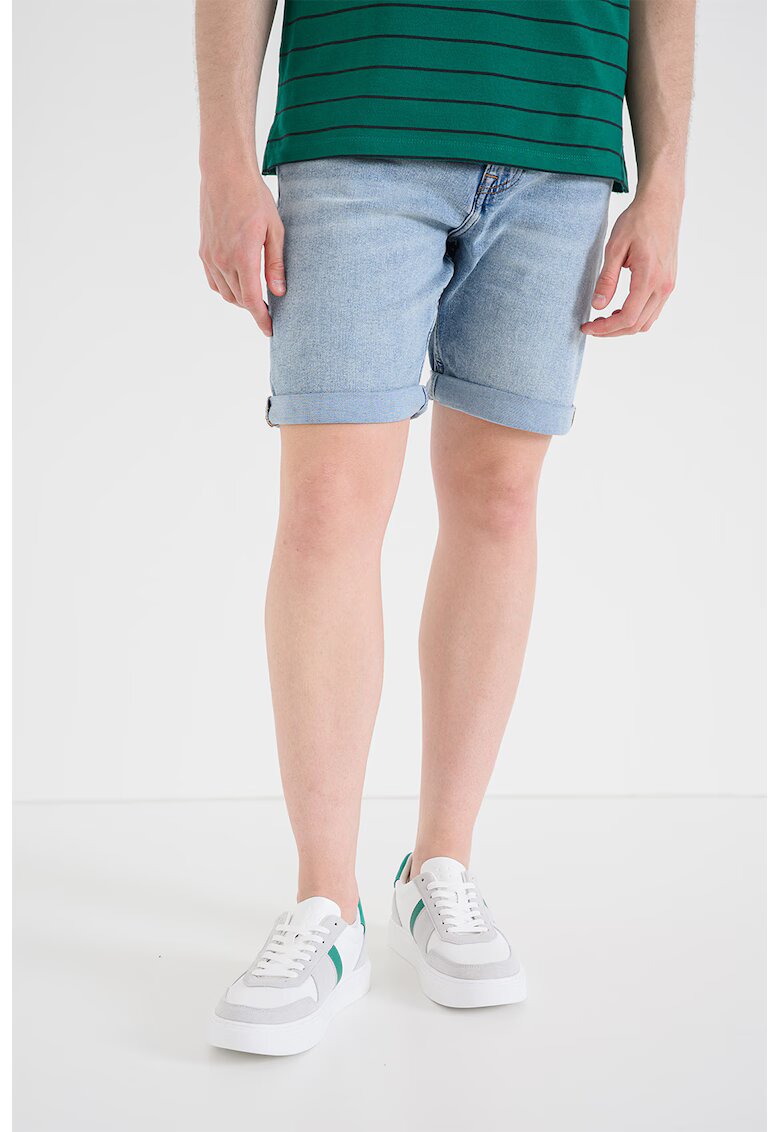 CALVIN KLEIN JEANS Дънкови слим бермуди Abner