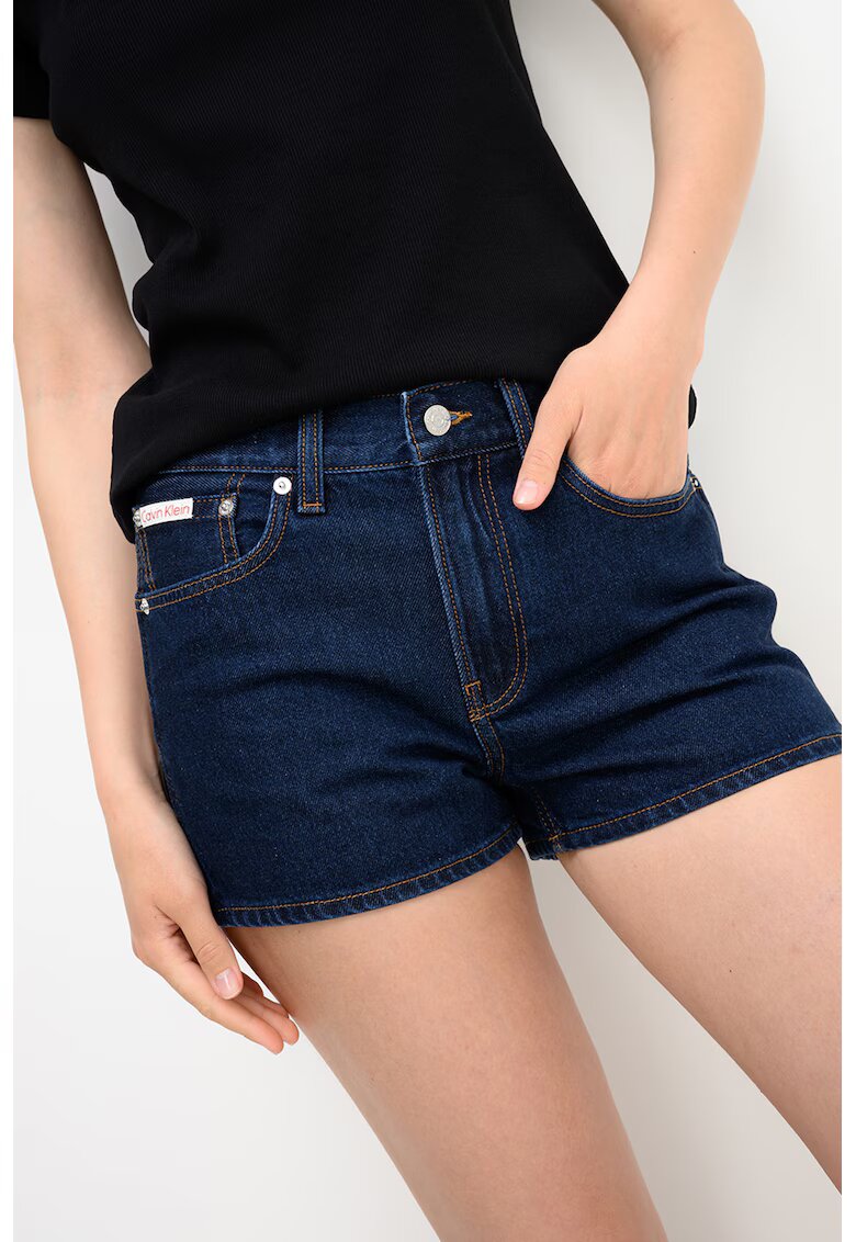 CALVIN KLEIN JEANS Къси дънки с миди талия