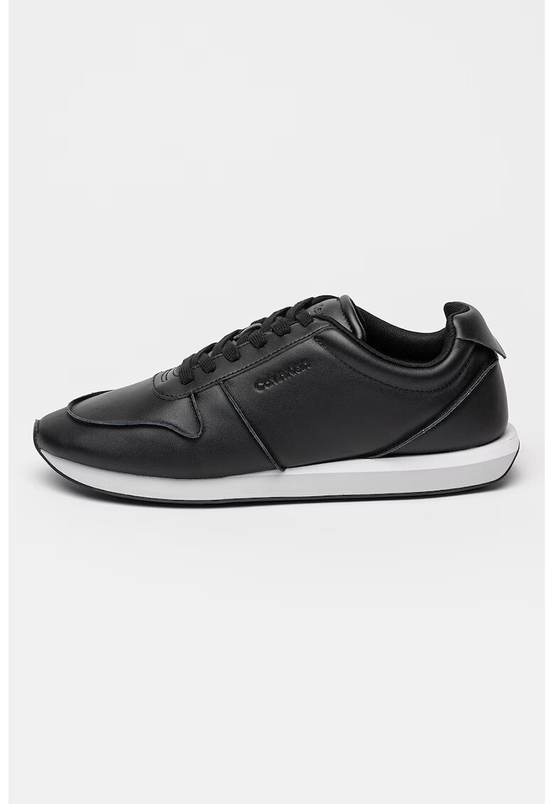 CALVIN KLEIN JEANS Кожени маратонки Retro Runner
