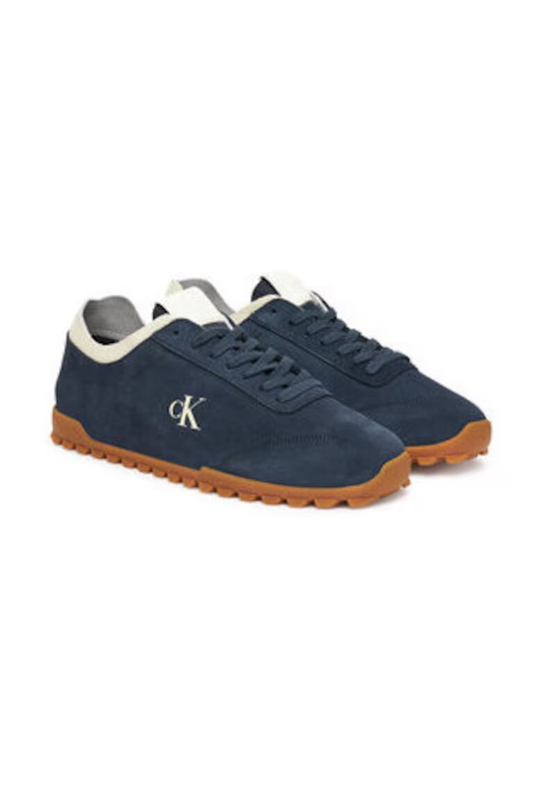 CALVIN KLEIN JEANS Мъжки кецове - 305198716 - естествена кожа