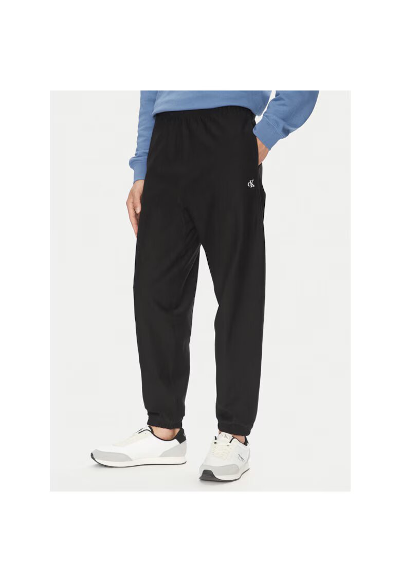 CALVIN KLEIN JEANS Мъжки панталони спортни - черни