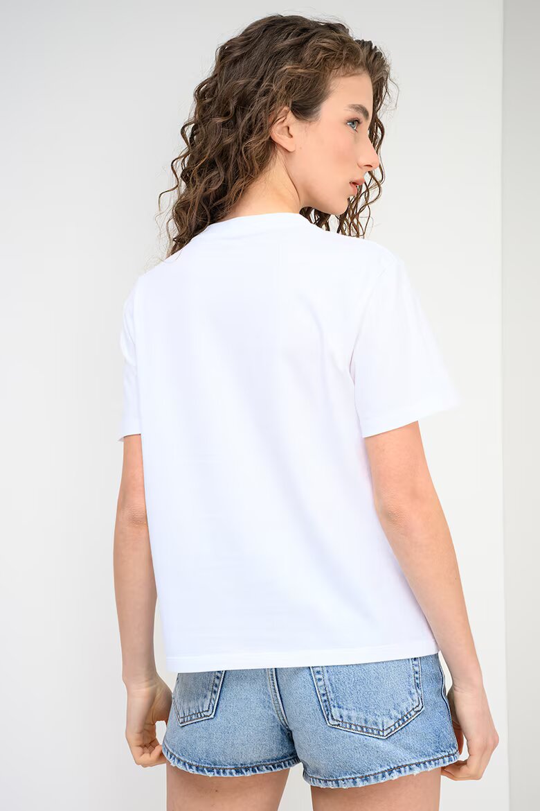 CALVIN KLEIN JEANS Памучна тениска Бял