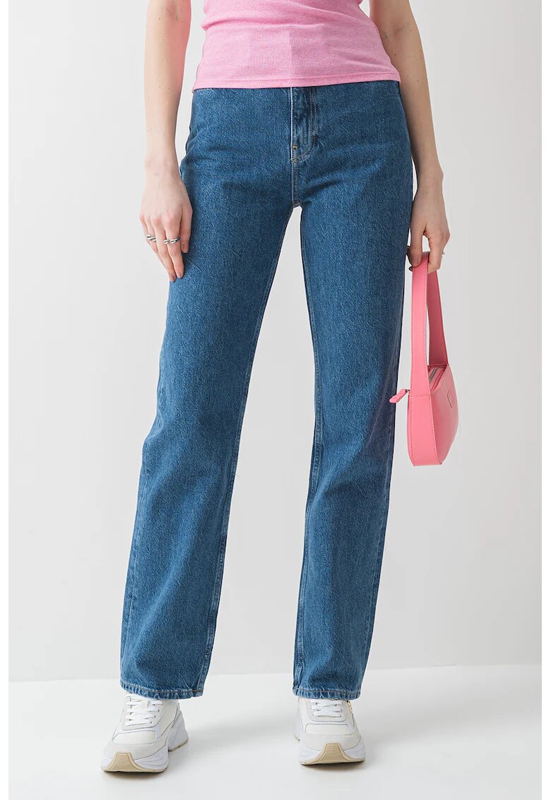 CALVIN KLEIN JEANS Прави дънки с висока талия