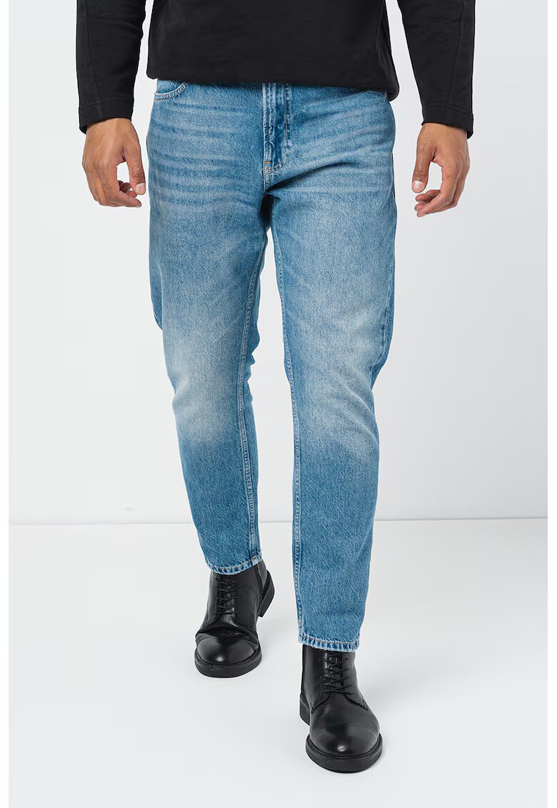 CALVIN KLEIN JEANS Прави дънки със захабен ефект