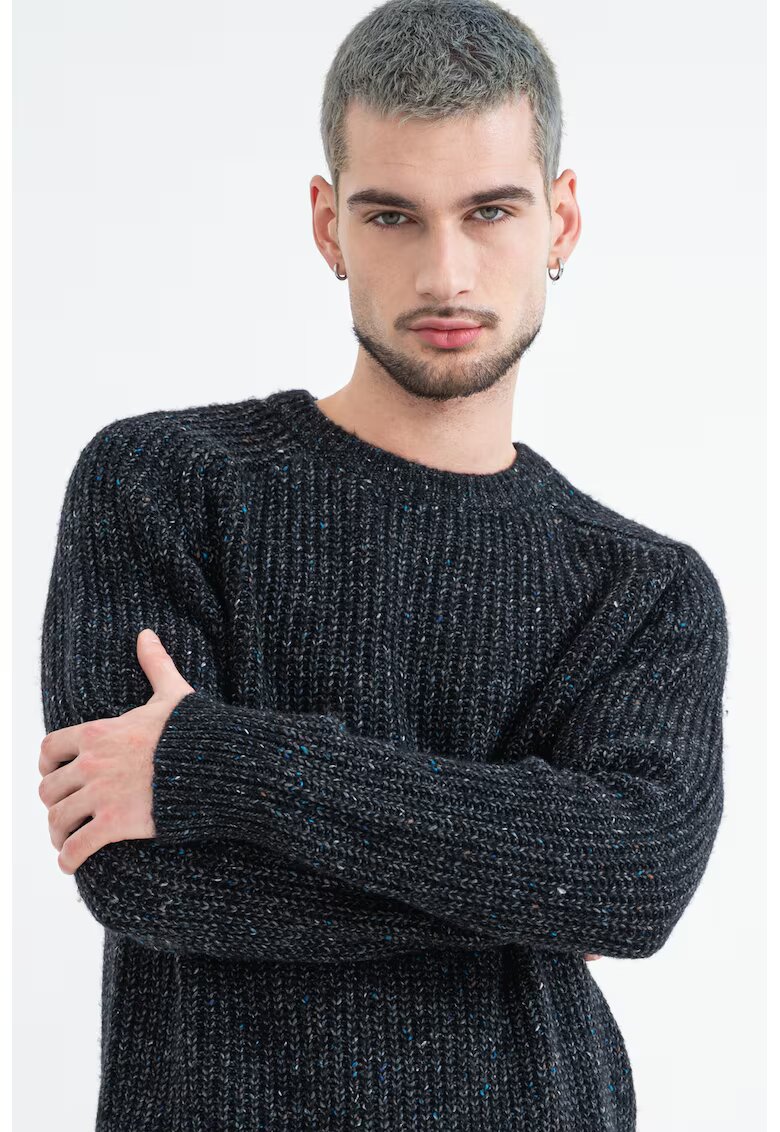 CALVIN KLEIN JEANS Пуловер с овално деколте