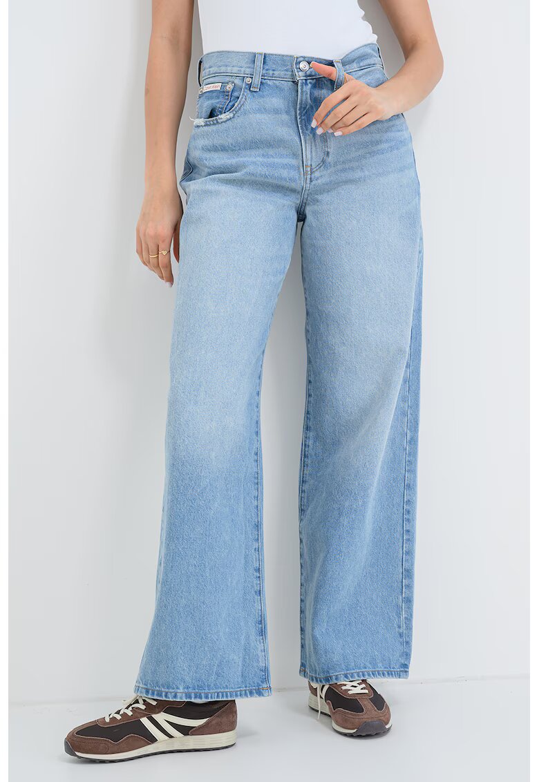CALVIN KLEIN JEANS Широки дънки с висока талия