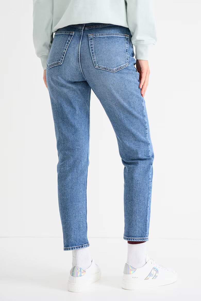 CALVIN KLEIN JEANS Скъсени дънки над глезена Светлосин