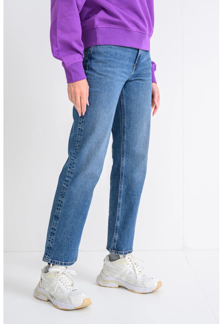 CALVIN KLEIN JEANS Скъсени прави дънки