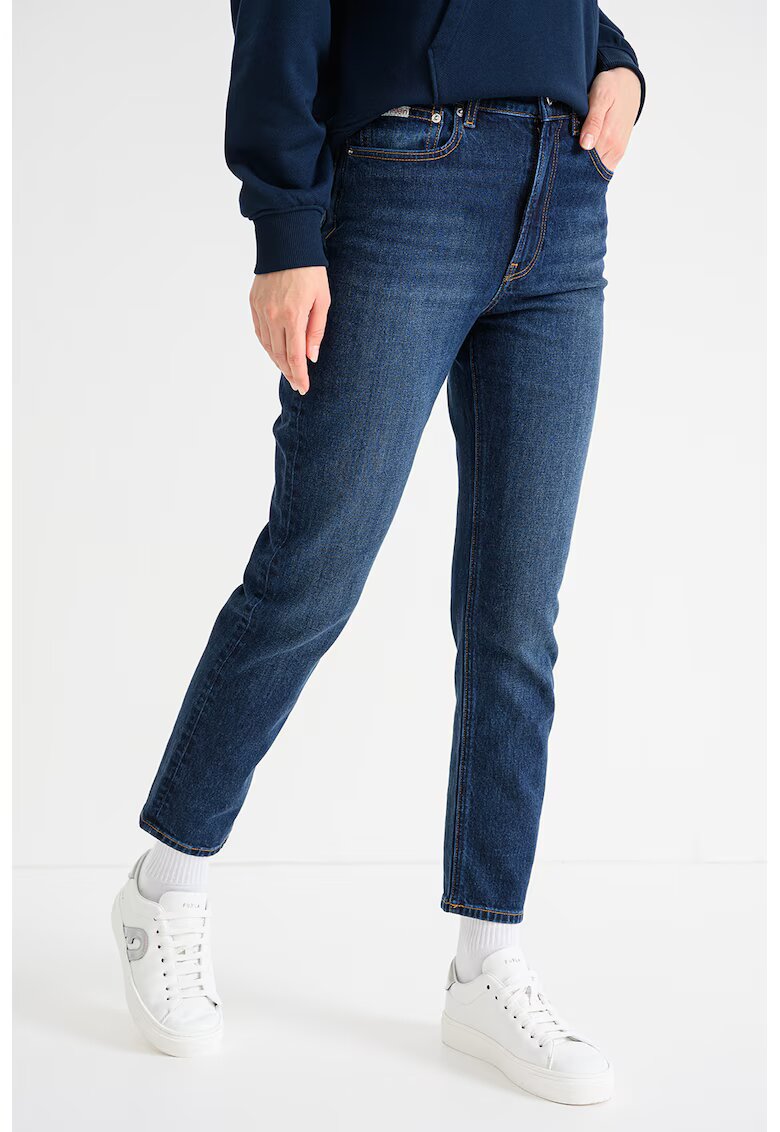 CALVIN KLEIN JEANS Скъсени прави дънки