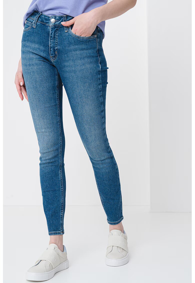 CALVIN KLEIN JEANS Скини дънки със средновисока талия