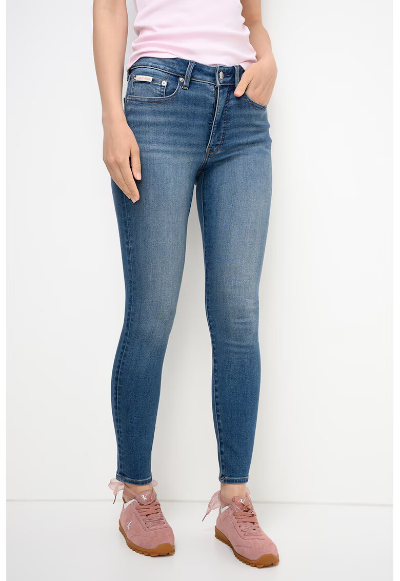 CALVIN KLEIN JEANS Слим дънки със средновисока талия
