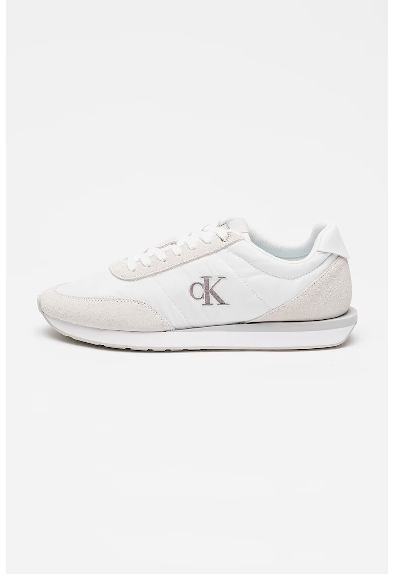 CALVIN KLEIN JEANS Спортни обувки Retro Runner - Бял