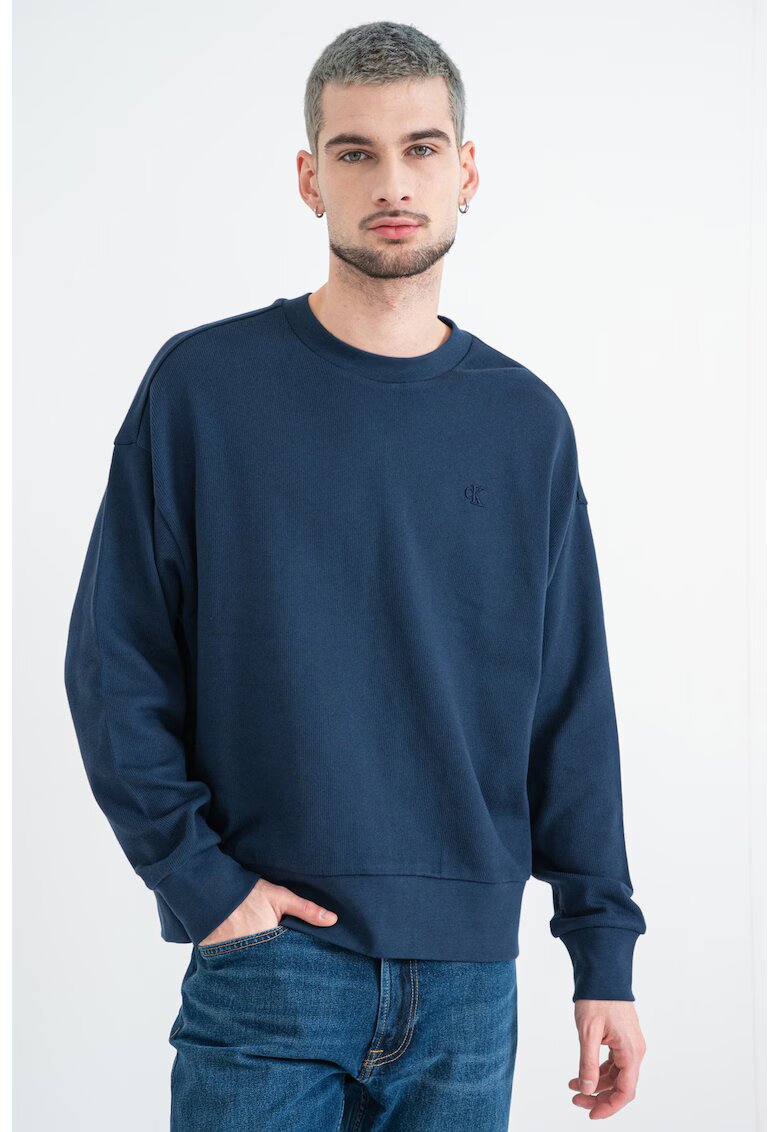 CALVIN KLEIN JEANS Суитшърт с паднали ръкави