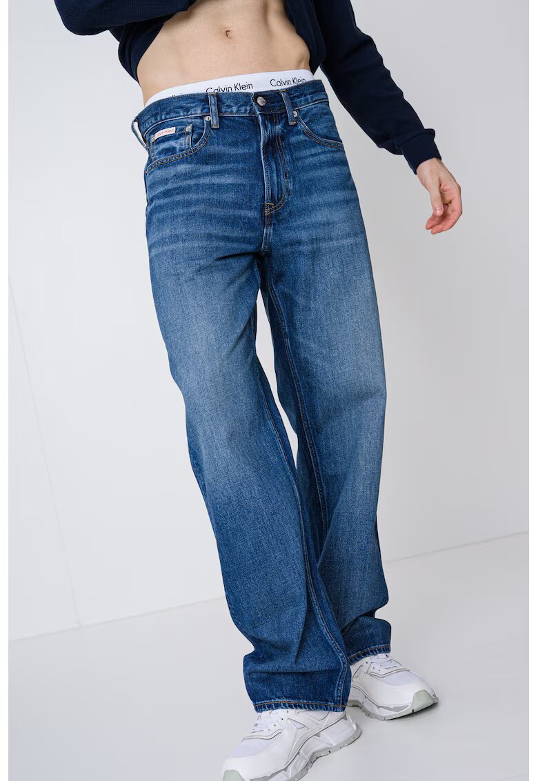 CALVIN KLEIN JEANS Свободни дънки с 5 джоба