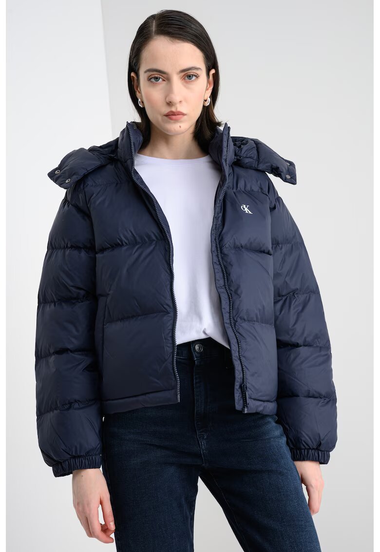 CALVIN KLEIN JEANS Свободно зимно яке с пухена вата