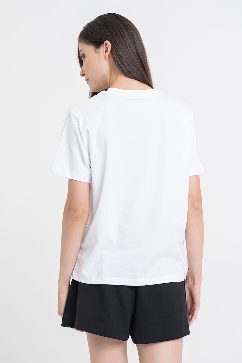 CALVIN KLEIN JEANS Тениска от памук с лого Бял